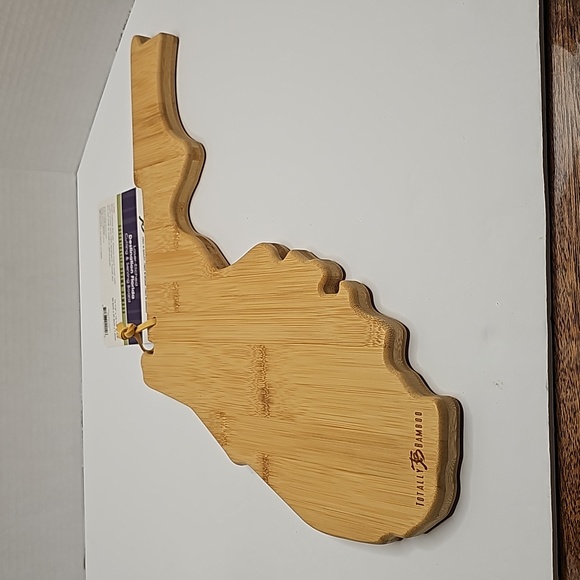NEW Totally Bamboo Shaped State of Florida Wooden Cutting Board Charcuterie Gift - Picture 7 of 7
